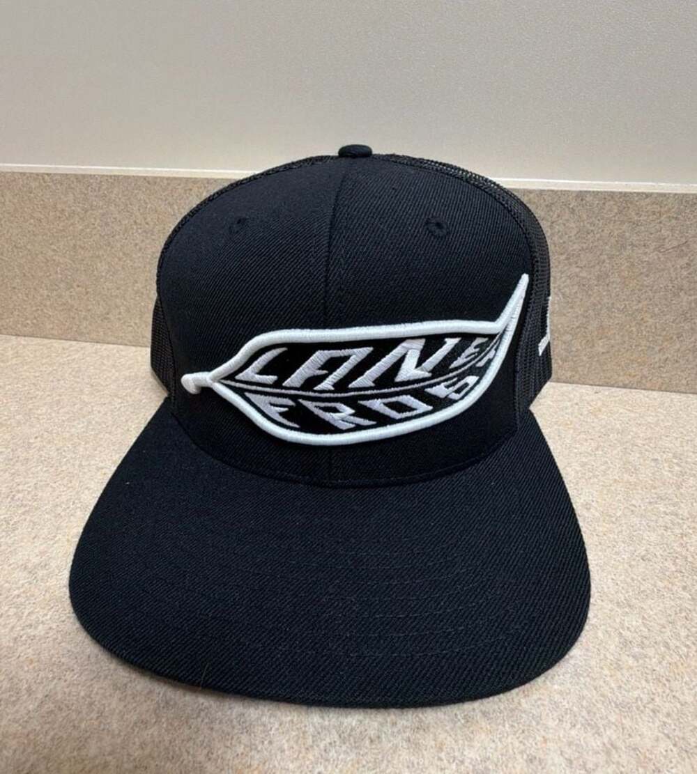 Lane Frost Brand Trucker Hat with Feather Logo and Style 511